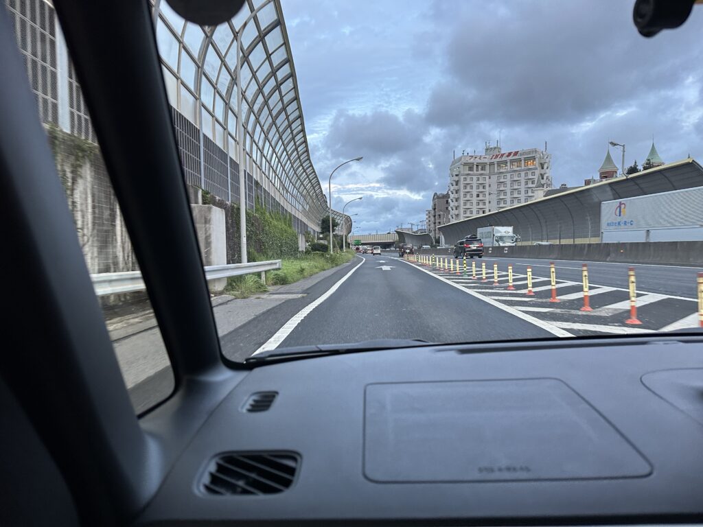八千代市 でのペーパードライバー講習 高速道路にいざ、合流！