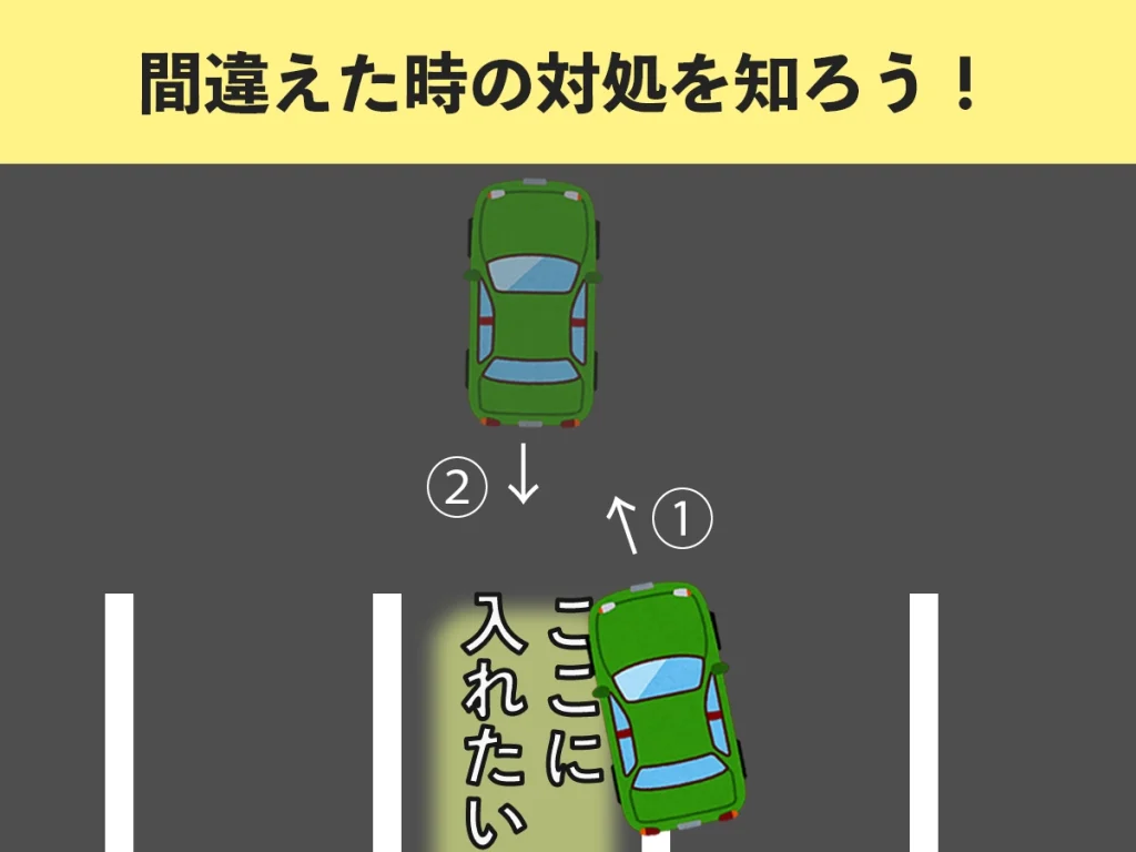 間違えた時の対処を知ろう!