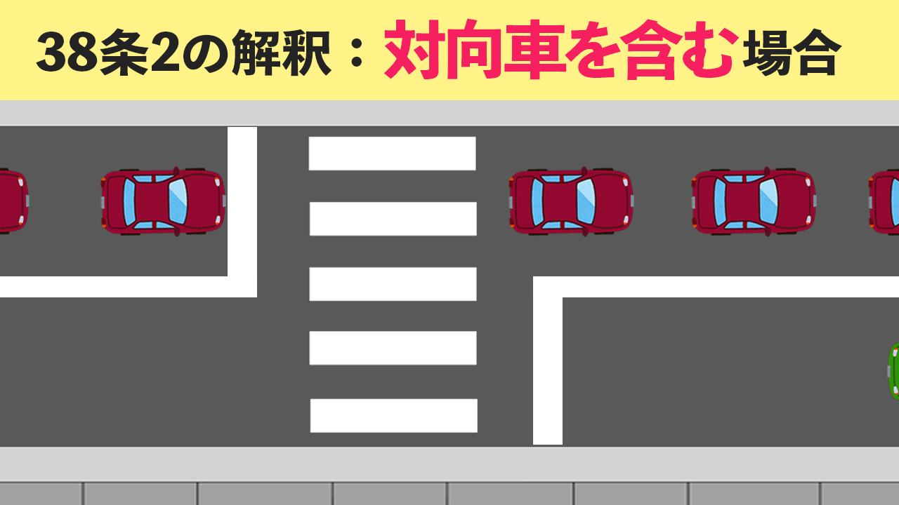 道路交通法第38条2項の解釈｜「対向車と一時停止義務」を理解する